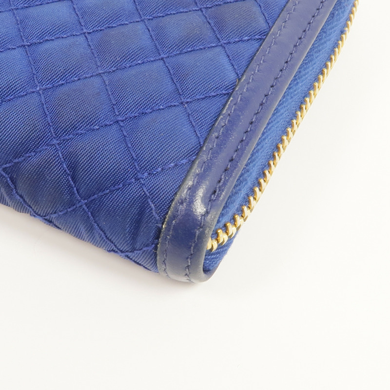 PRADA 尼龍Long Wallet金扣長錢包-6