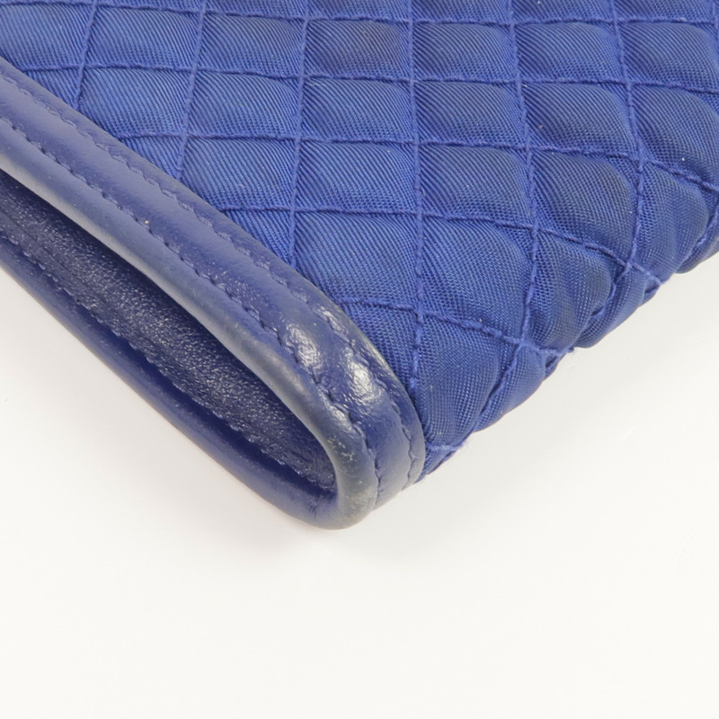 PRADA 尼龍Long Wallet金扣長錢包-7