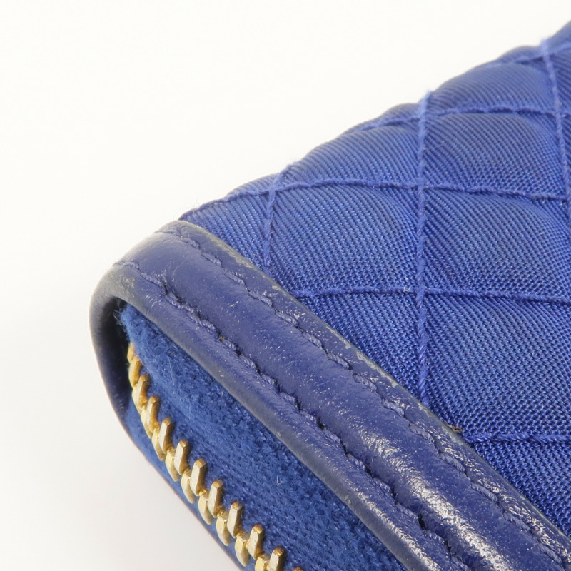 PRADA 尼龍Long Wallet金扣長錢包-12