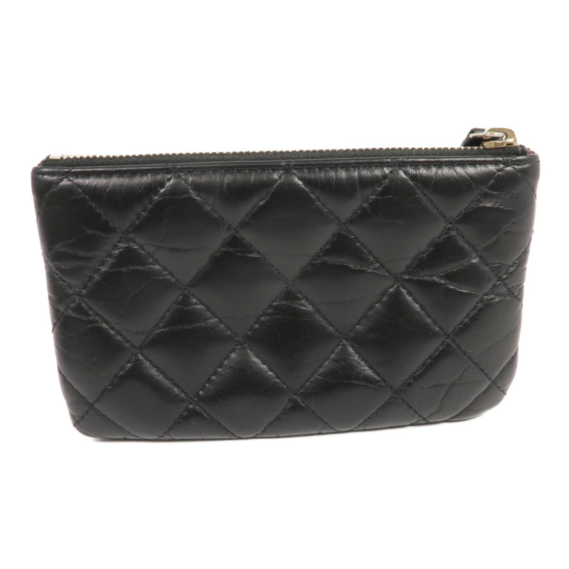 CHANEL 皮革Coin Purse零錢包-1