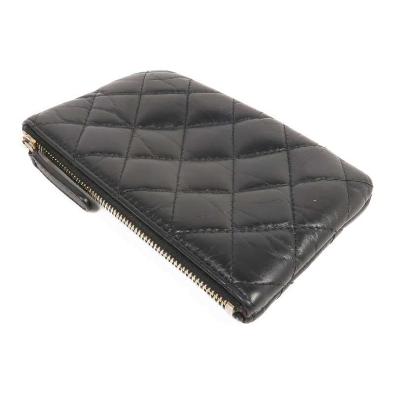 CHANEL 皮革Coin Purse零錢包-4