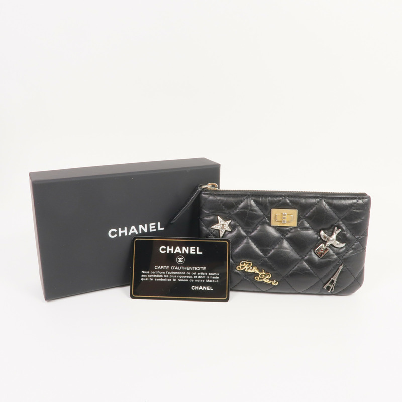 CHANEL 皮革Coin Purse零錢包-16