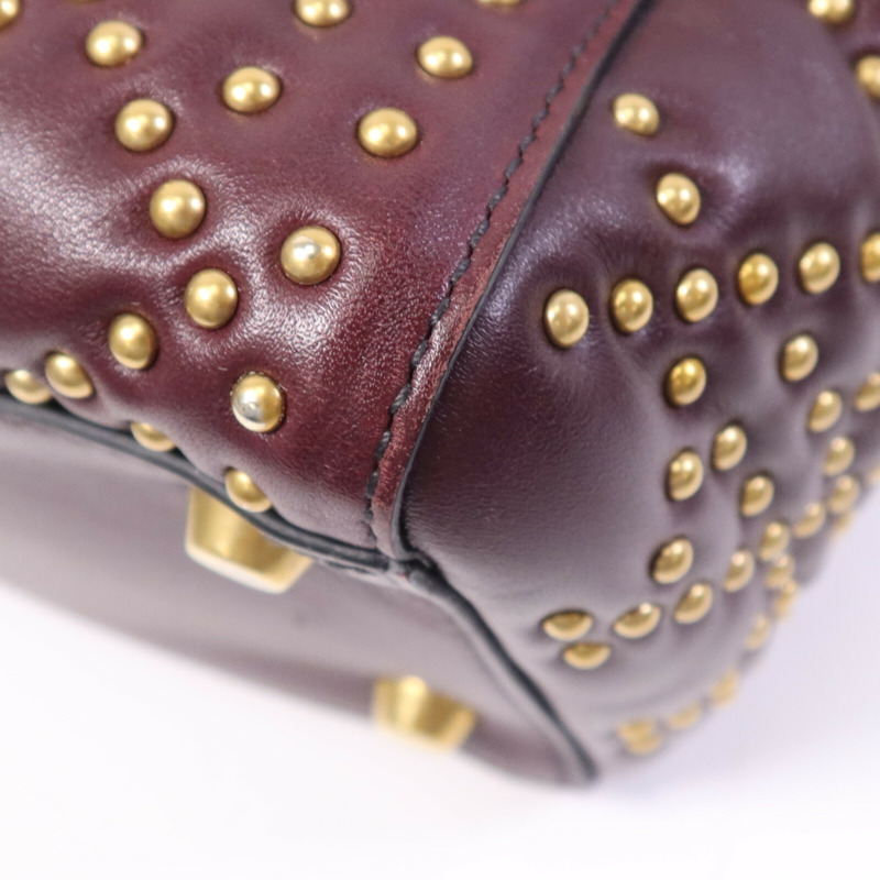 Dior 牛皮皮革Lady Dior金扣手挽肩背兩用袋-4