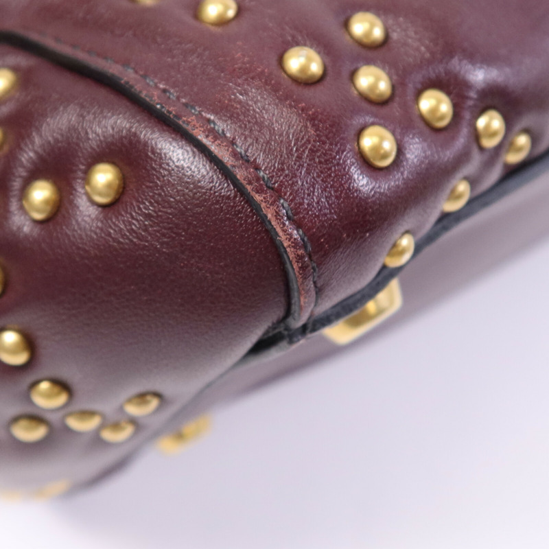 Dior 牛皮皮革Lady Dior金扣手挽肩背兩用袋-7