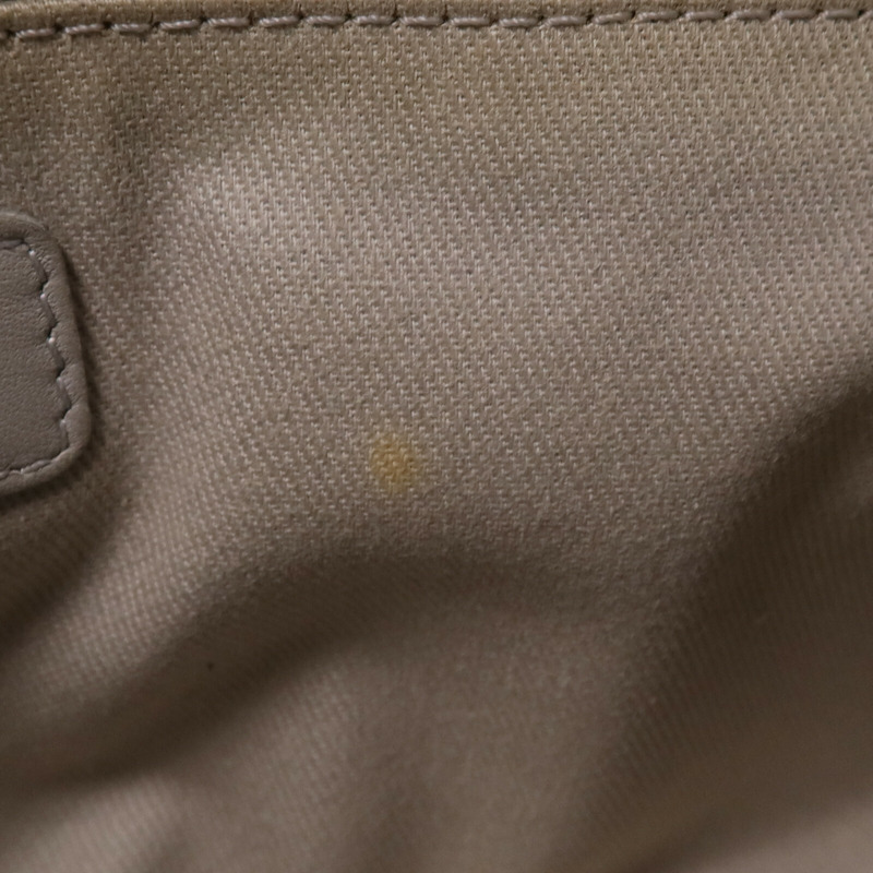 CHANEL 牛皮皮革Easy Jumbo Flap Bag銀扣鏈帶肩背袋-16