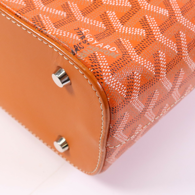 GOYARD 塗層帆布Sac Marie Galante GM銀扣手挽袋-7