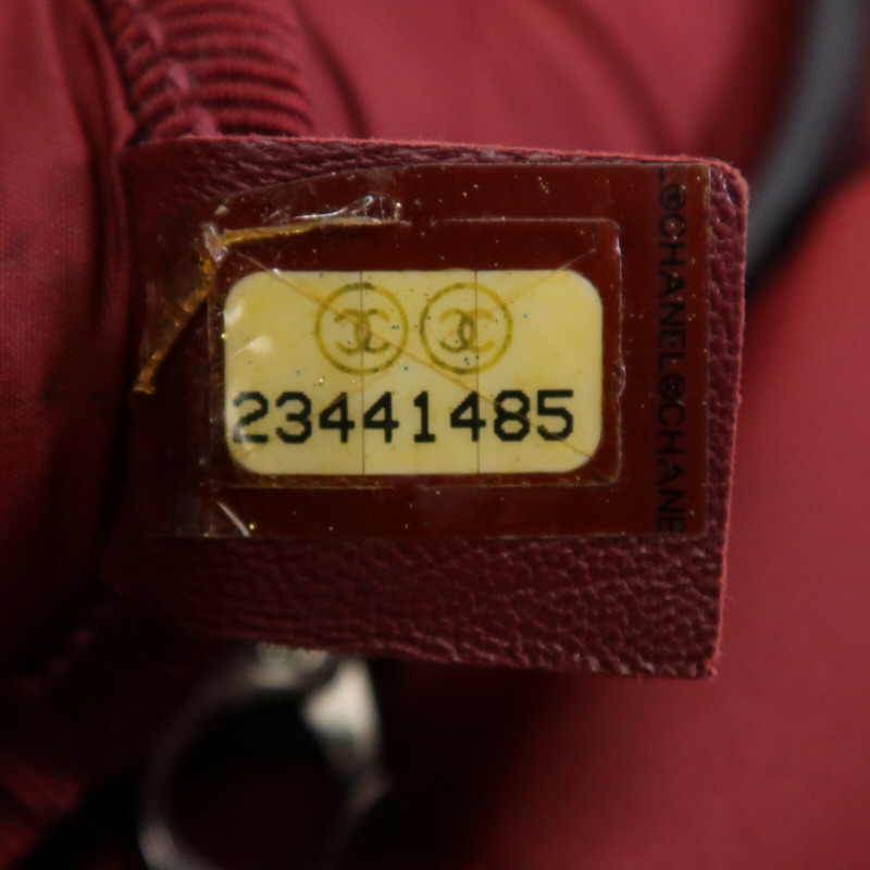 CHANEL 羊皮皮革Chain Shoulder Bag銀扣鏈帶肩背袋-14