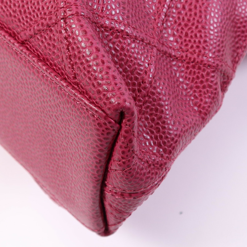 CHANEL 牛皮皮革Bicolore Chain Tote金扣手挽袋-4