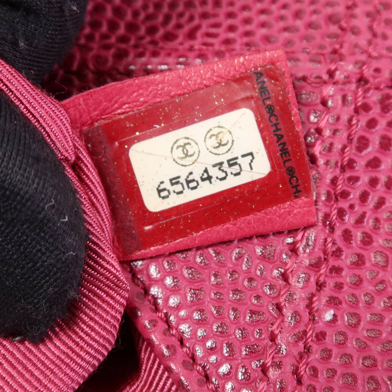 CHANEL 牛皮皮革Bicolore Chain Tote金扣手挽袋-14