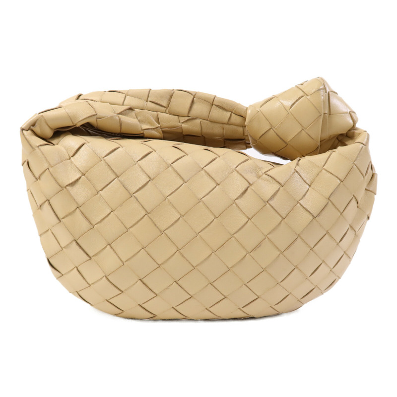 BOTTEGA VENETA 羊皮皮革Mini Jodie金扣手挽袋-0