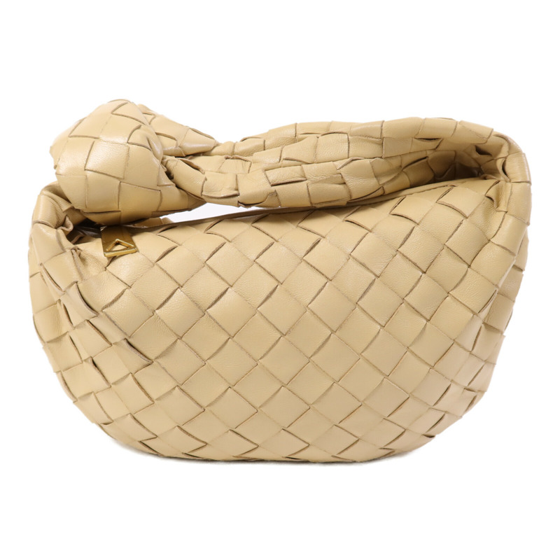 BOTTEGA VENETA 羊皮皮革Mini Jodie金扣手挽袋-1