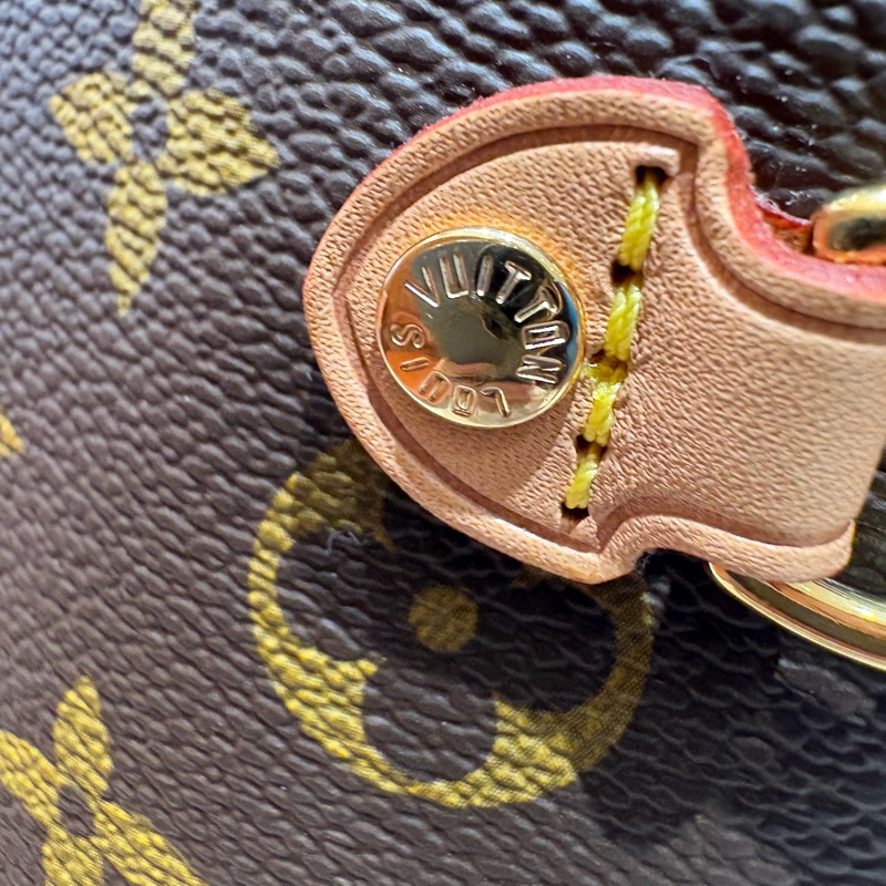 【現貨|不敗經典】Louis Vuitton Neverfull MM 子母托特包|老花 Monogram × 中號尺寸|輕便實用大容量|LV 經典通勤包款-11