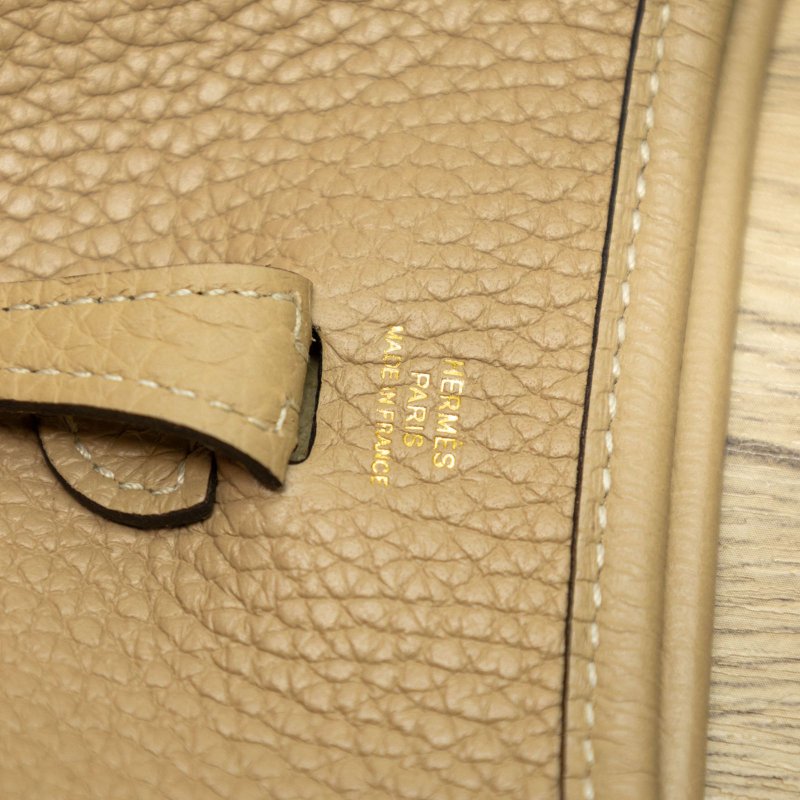 HERMES HERMESMINIEVELYNUSTAMP風衣灰肩背包-4