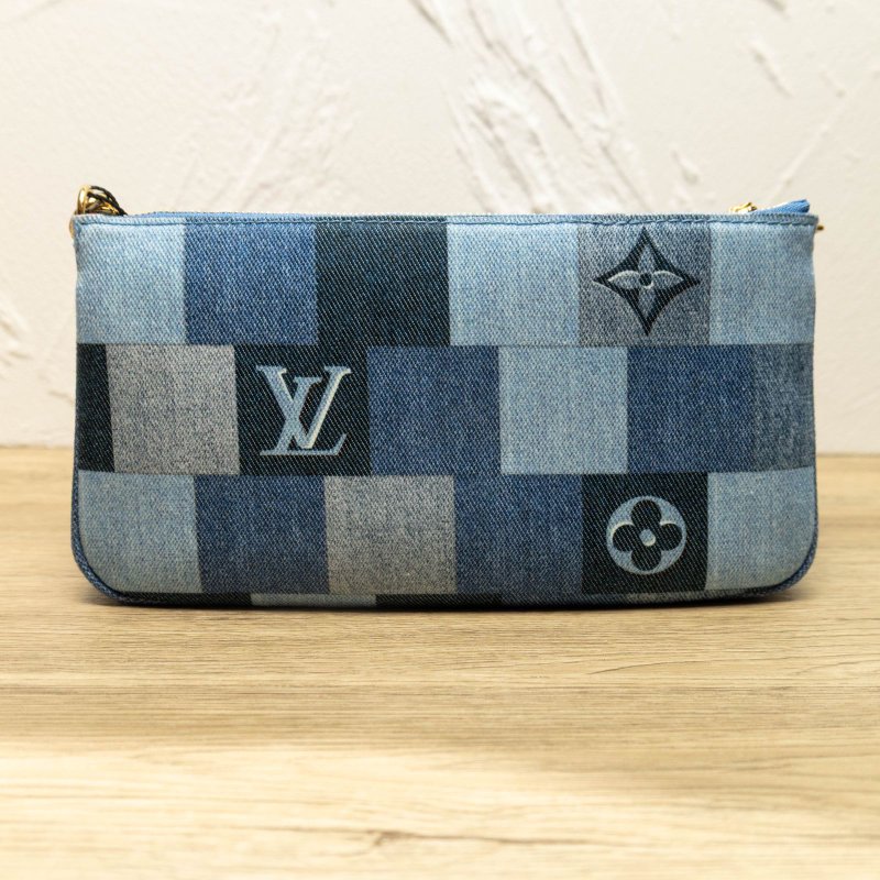 LOUIS VUITTON LV五合一牛仔肩背包-1