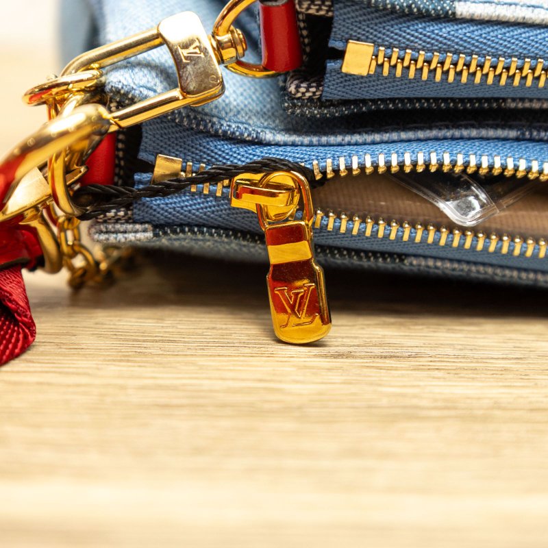 LOUIS VUITTON LV五合一牛仔肩背包-3