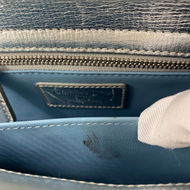 Christian Dior 銀色 Lady Dior My ABC 銀色小號-6