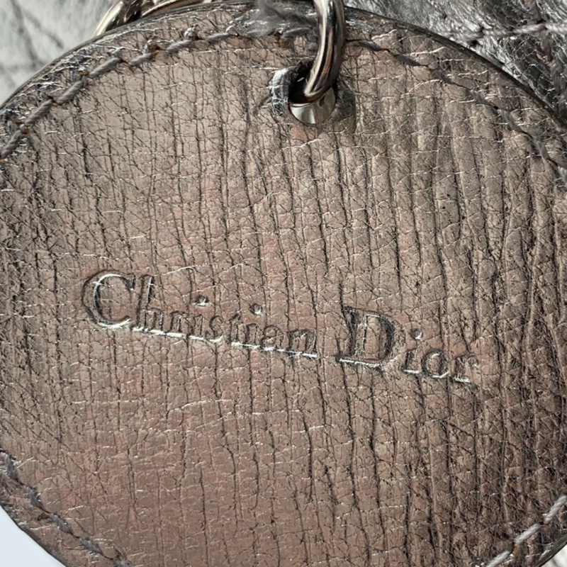 Christian Dior 銀色 Lady Dior My ABC 銀色小號-17