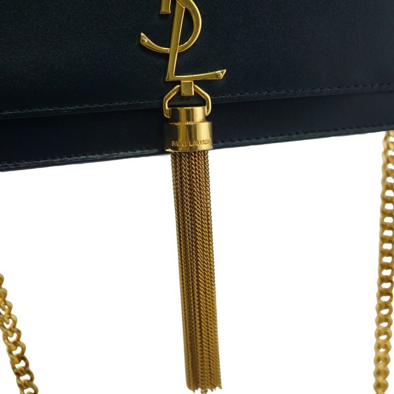 YSL Saint Laurent kate小號流蘇鍊條包 斜背包 手拿包-16