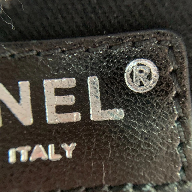 Chanel香奈兒拉菲草購物手提包,藍色編織鏈條,雙向可擴展,沙灘風海軍藍-9