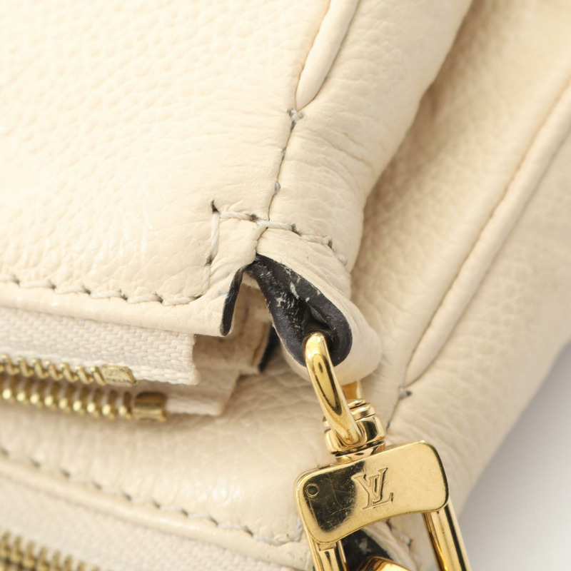 路易威登 Multi Pochette Accessoires 單肩包 M46568 皮革 米色 二手 女士-5
