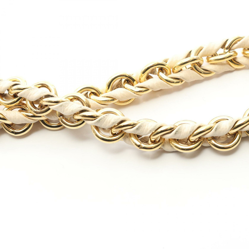 路易威登 Multi Pochette Accessoires 單肩包 M46568 皮革 米色 二手 女士-8