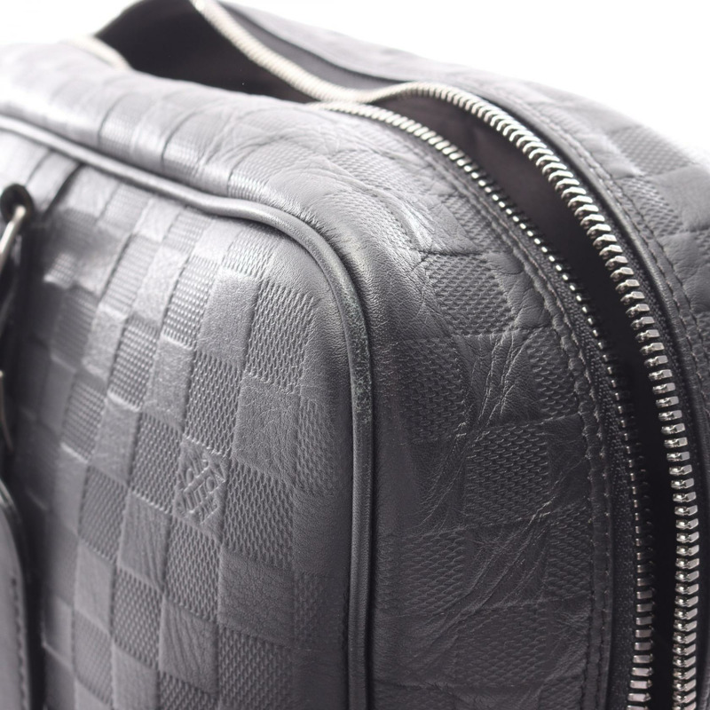 路易威登 PDV GM 公事包 N41147 Damier Infini 皮革黑縟瑪瑙二手男式-10