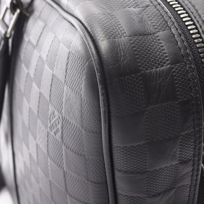 路易威登 PDV GM 公事包 N41147 Damier Infini 皮革黑縟瑪瑙二手男式-11