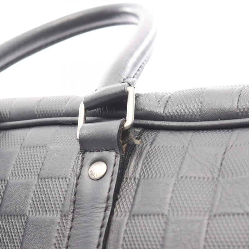 路易威登 PDV GM 公事包 N41147 Damier Infini 皮革黑縟瑪瑙二手男式-13