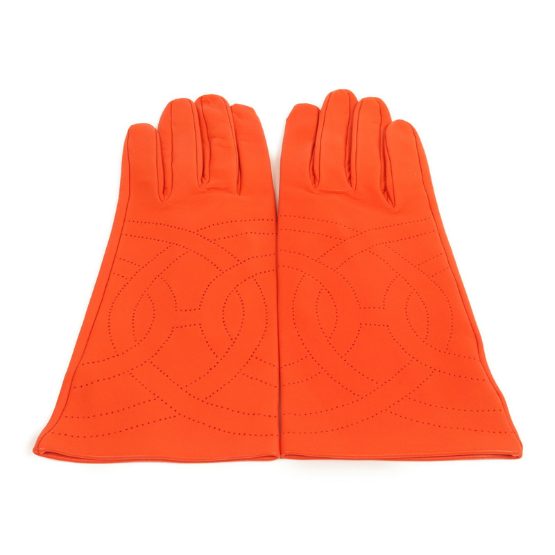 HERMES 羊皮皮革Gloves手套-0