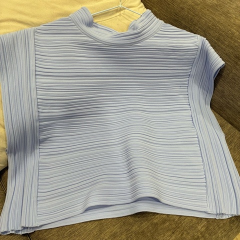 三宅一生pleats please 造型袖 短款 立領包袖上衣 薰衣草紫🇹🇼