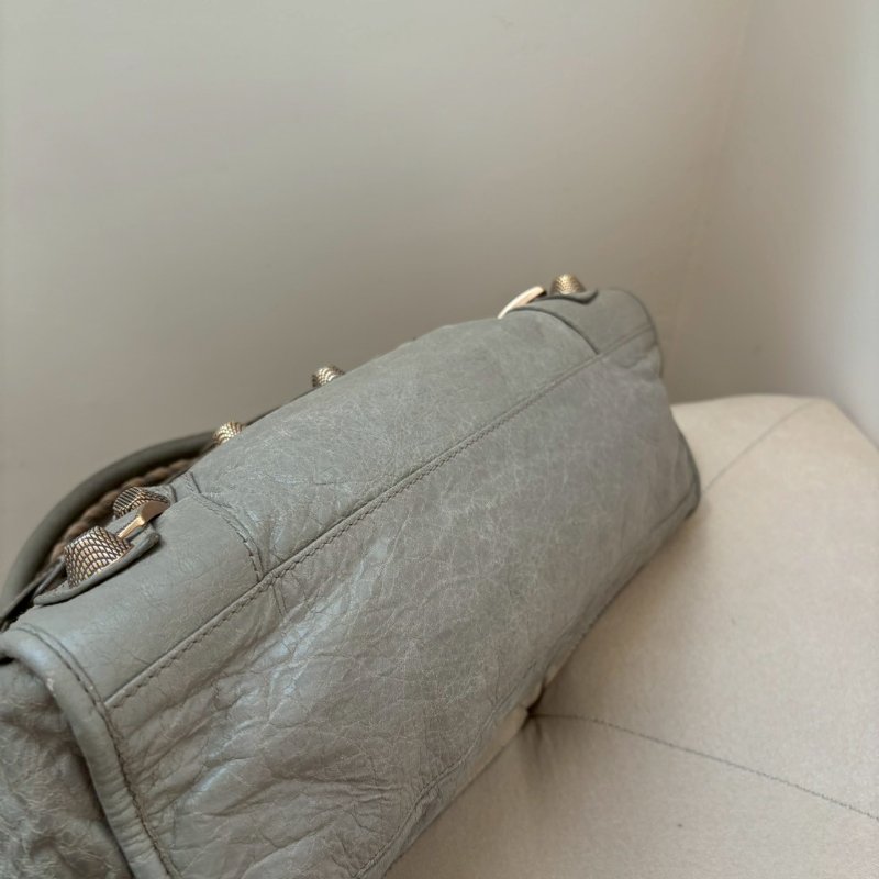 Balenciaga機車包/沙丘色-28