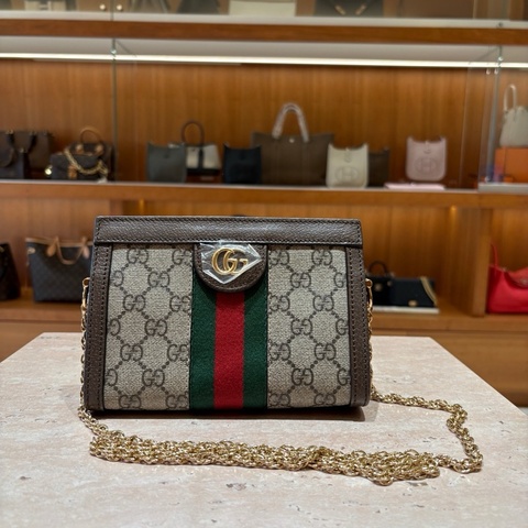 Gucci Ophidia GG Mini 古馳 方形鏈條包