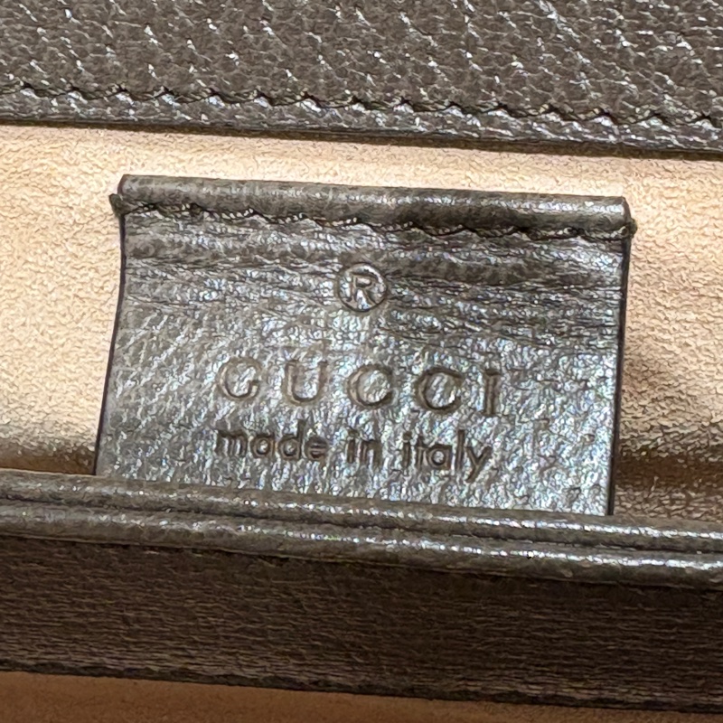 【現貨|復古風潮】Gucci Ophidia GG Mini 老花鏈條包|經典紅綠織帶 × 金鍊條肩背包|義式小方包推薦-11