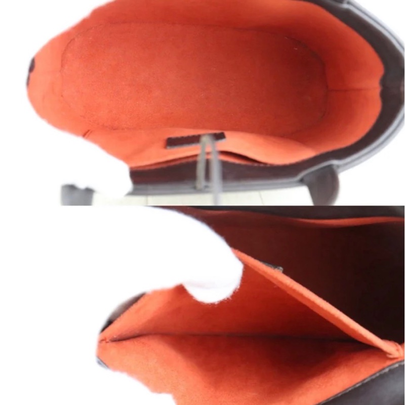 「JL精品代購」 9新 LV棋盤格馬毛菜籃子手拎包-8