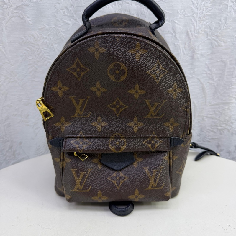 LOUIS VUITTON Monogram Palm Spring Mini金扣背包-0