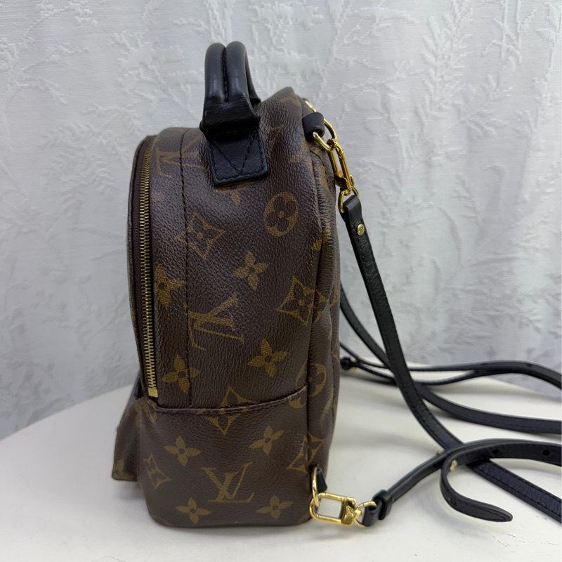 LOUIS VUITTON Monogram Palm Spring Mini金扣背包-7