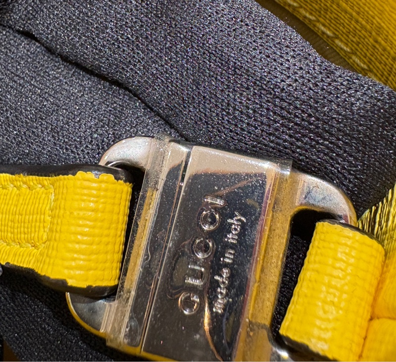 【現貨!限量潮流款】Gucci Smiling Tote 微笑植物托特包|GG Supreme × 藝術聯名|獨特視覺 × 實用托特包設計-11