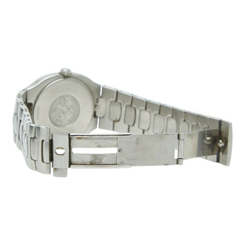 歐米茄海馬系列北極星石英腕錶,灰色錶盤,不鏽鋼錶殼,黃金錶帶,男款,OMEGA-2