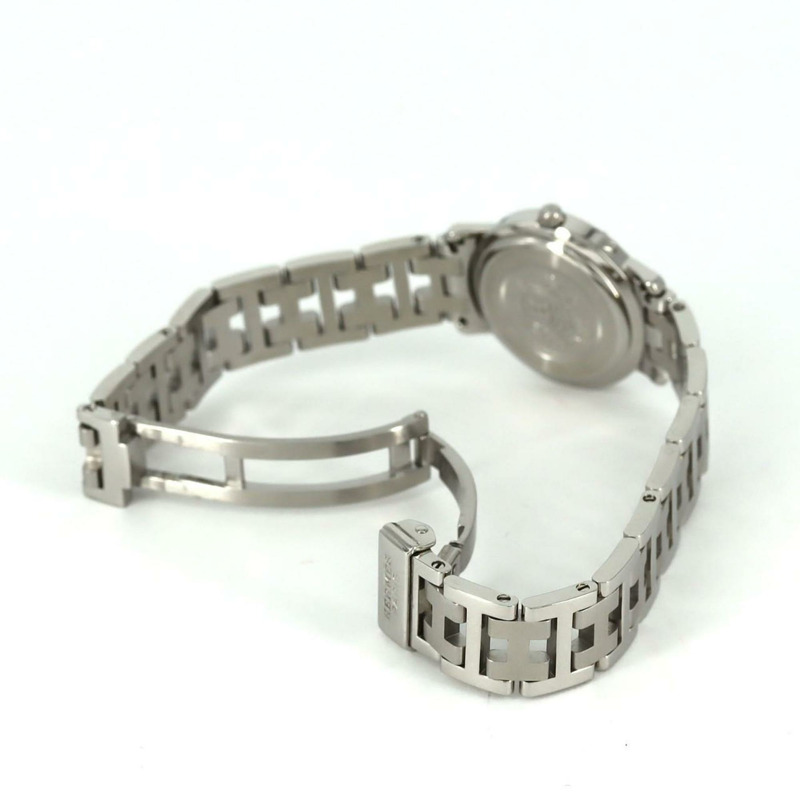 愛馬仕 Clipper CL4.210 不鏽鋼石英錶-7