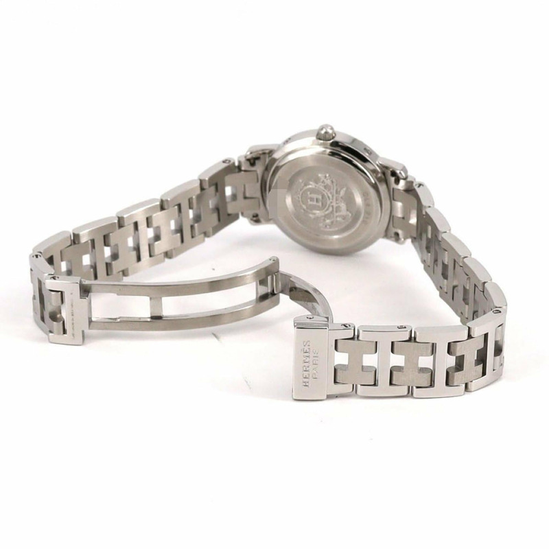 愛馬仕 Clipper CL4.210 不鏽鋼石英錶-5