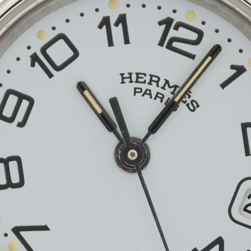 愛馬仕 Clipper CL4.210 不鏽鋼石英錶-6