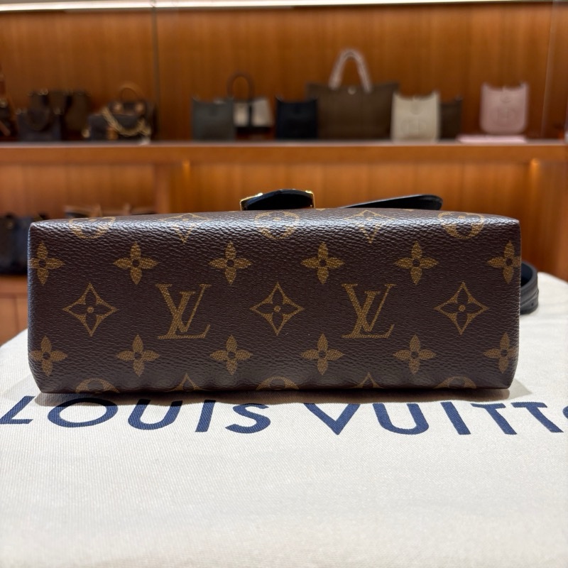 【現貨|鎖住你的品味】Louis Vuitton Locky BB|Monogram 經典老花 × 大鎖造型磁扣|斜背&手提雙用包-2