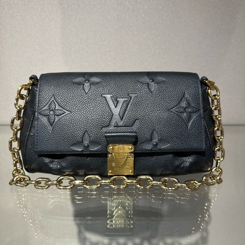 LOUIS VUITTON Favorite 经典老花 饺子包腋下包单肩包