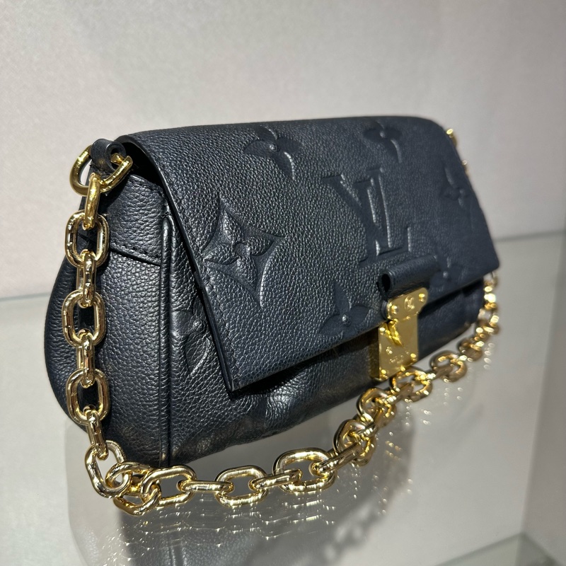 LOUIS VUITTON Favorite 经典老花 饺子包腋下包单肩包-1