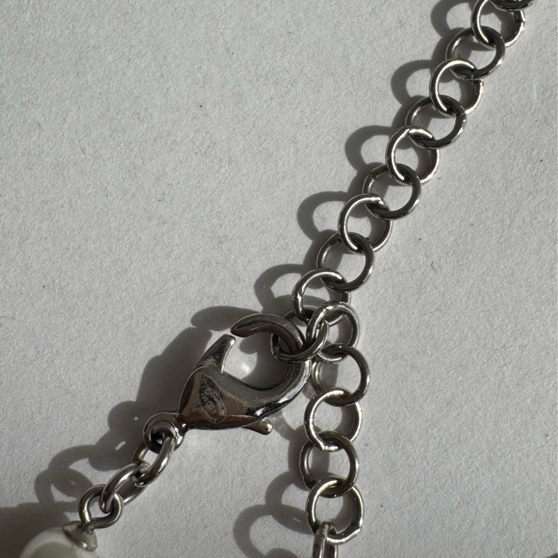 Chanel白珍珠銀雙C項鍊   新款❤️-7