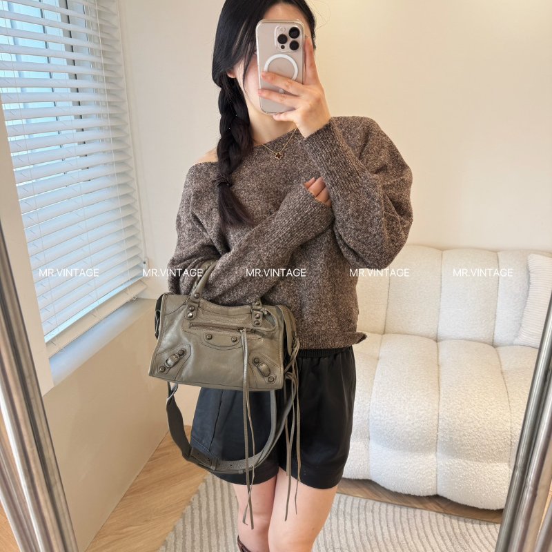 Balenciaga mini機車包-0