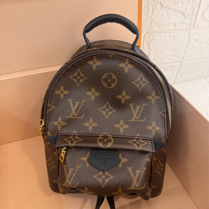 LV花紋mini後背包 超可愛😻-0