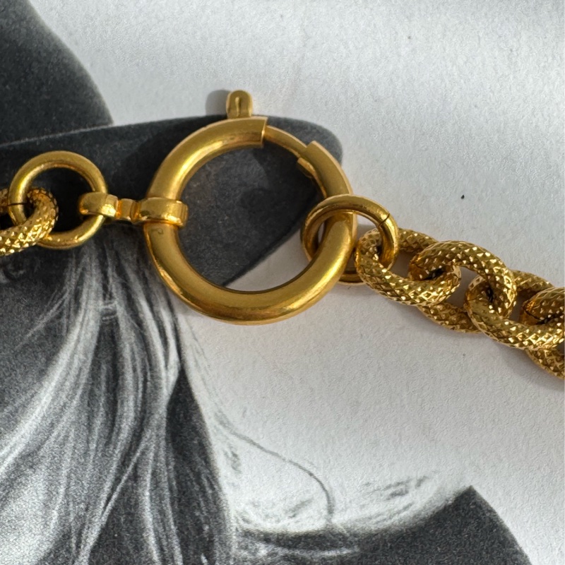 Chanel金色熔岩項鍊  必收藏✨✨-2