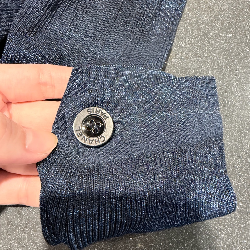 Chanel 修身洋裝-外套-上衣✨細閃光澤質感dress 推薦1衣3穿-6