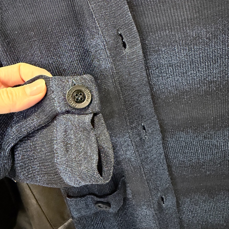 Chanel 長版小外套or上衣洋裝👗細閃光澤質感dress-11